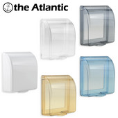 Neperšlampama dėžė Dulkių nepraleidžianti apsauginis dangtelis Universalus sieninis lizdas, jungiklio plokštės išleidimo angos durų varpelio dėžutė 86 tipo purslams atspari dėžutė