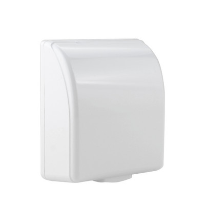 Neperšlampama dėžė Dulkių nepraleidžianti apsauginis dangtelis Universalus sieninis lizdas, jungiklio plokštės išleidimo angos durų varpelio dėžutė 86 tipo purslams atspari dėžutė