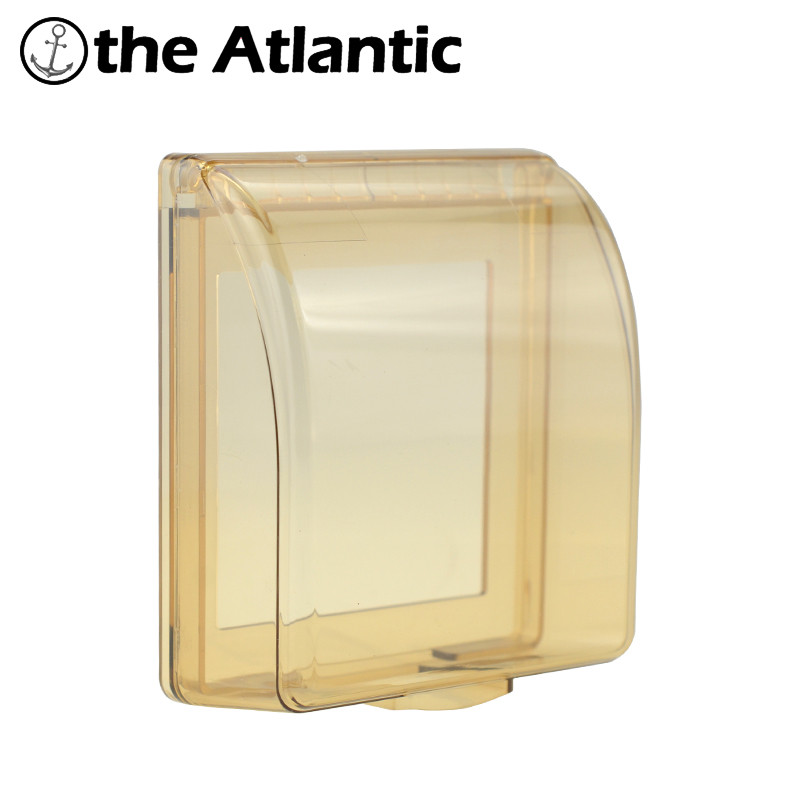 Neperšlampama dėžė Dulkių nepraleidžianti apsauginis dangtelis Universalus sieninis lizdas, jungiklio plokštės išleidimo angos durų varpelio dėžutė 86 tipo purslams atspari dėžutė