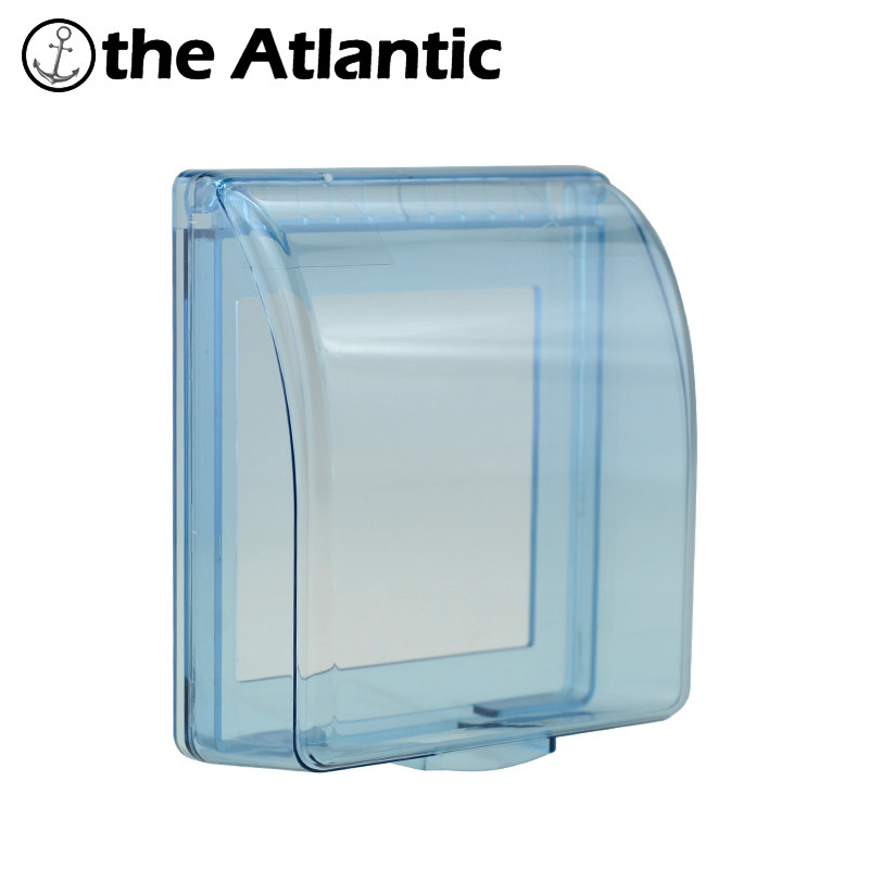 Neperšlampama dėžė Dulkių nepraleidžianti apsauginis dangtelis Universalus sieninis lizdas, jungiklio plokštės išleidimo angos durų varpelio dėžutė 86 tipo purslams atspari dėžutė