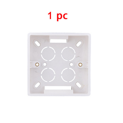 SANDIY Zidna kutija Nadgradna montaža Prekidač svjetiljke Utičnica 86mm*35mm Vrsta Vanjska primjena Vanjska bijela razvodna kutija