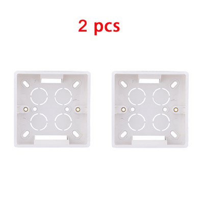 SANDIY Zidna kutija Nadgradna montaža Prekidač svjetiljke Utičnica 86mm*35mm Vrsta Vanjska primjena Vanjska bijela razvodna kutija