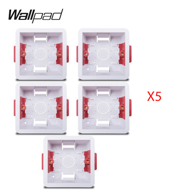 50 mm dziļa sausā oderējuma kaste ģipškartona plākšņu ģipškartona UK standarta 3 * 3 slēdža 47 mm dziļuma montāžas kaste, kas piemērota 4-21 mm biezai sienai