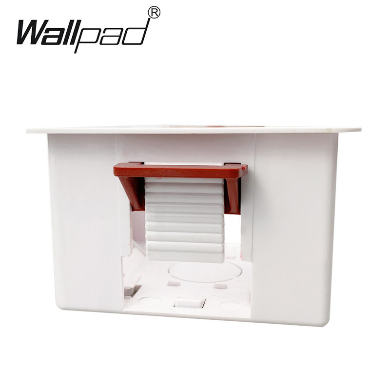 50 mm dziļa sausā oderējuma kaste ģipškartona plākšņu ģipškartona UK standarta 3 * 3 slēdža 47 mm dziļuma montāžas kaste, kas piemērota 4-21 mm biezai sienai
