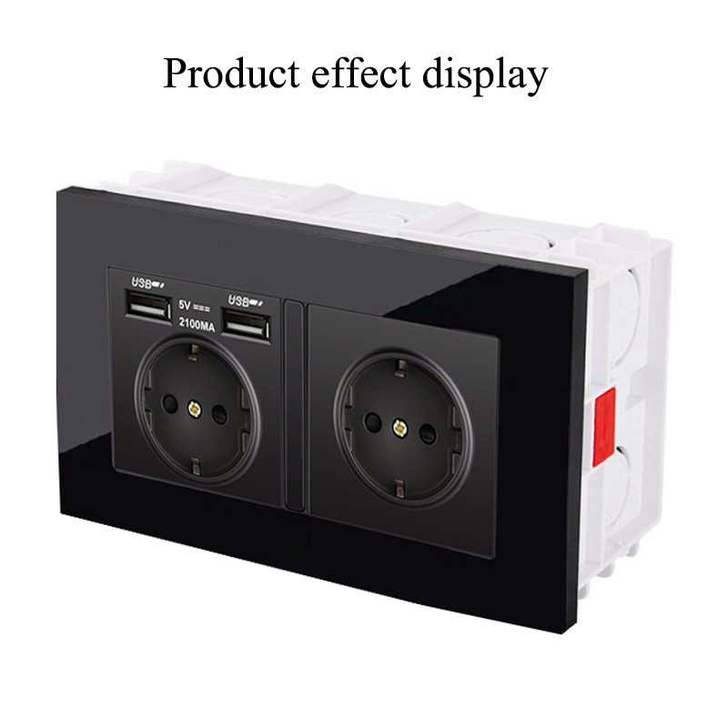 PSSRISE EU UK Standard 146 Vrsta instalacijske kutije Zidni prekidač za svjetlo Utičnica Razvodna kutija Sakriveno dno Montažna kutija 146*86 mm