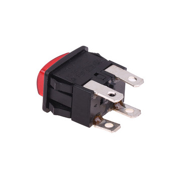 4Pins 16A Self-lock On Off Push Button Rocker Switch PS21-16 with Light Heater Ηλεκτρικός διακόπτης αφής για ηλεκτρική σκούπα