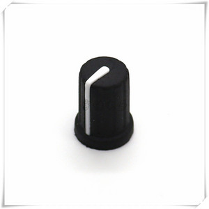 5 gabali gumijas pusvārpstas kloķa diametrs 12,5 mm augstums 17 mm mīkstas gumijas potenciometra kloķis 90 grādu D formas iekšējais caurums 6 mm