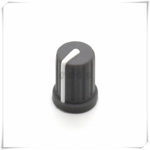 5 gabali gumijas pusvārpstas kloķa diametrs 12,5 mm augstums 17 mm mīkstas gumijas potenciometra kloķis 90 grādu D formas iekšējais caurums 6 mm