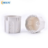 Nova EU montažna kutija Zidna unutarnja kutija Unutarnja kazeta Bijela kutija za EU standardne prekidače i utičnice