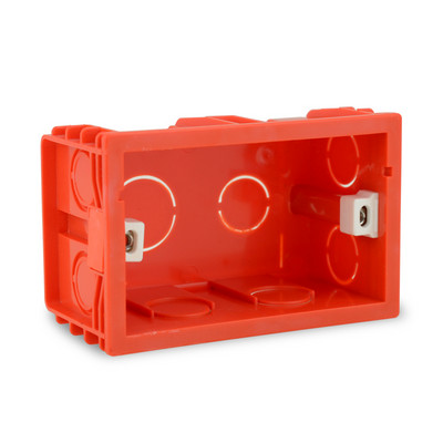 Rewnssin crveno bijela zidna razvodna kutija Utičnice i prekidači za svjetlo Stražnja kutija Skrivena kazeta Čile Italija Montažna kutija