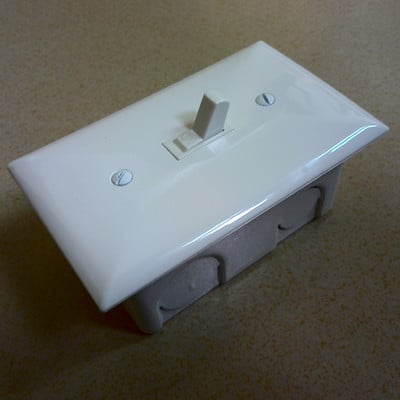 1-bitine Ameerika standardne väljatõmmatav lülitipaneel 15A American Retro Switch 120 UL seinalüliti auto lüliti