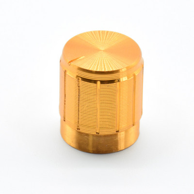 5 tk alumiiniumist potentsiomeetri nupu korgi sisemine helitugevuse reguleerimise pöördlüliti 15 * 17 mm 15 x 17 mm laev must kuld hõbe 6 mm augud