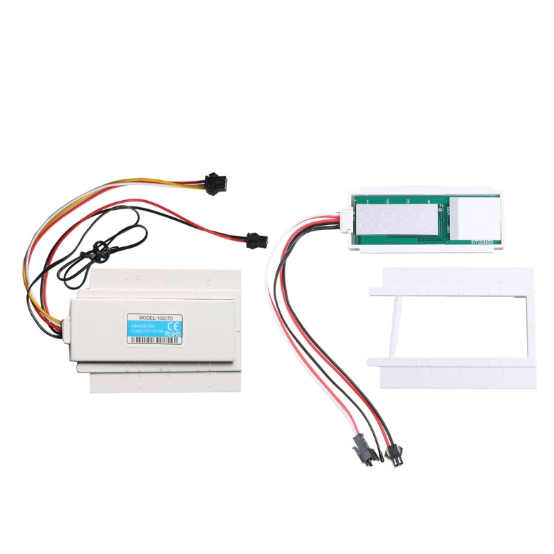 DC12V jedno dugme za senzor na dodir sa LED zaslonom temperature sata za prekidač na dodir za ogledalo u kupaonici