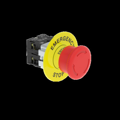 Prekidač za zaustavljanje u nuždi ZB2 BE102C (NC) Kontaktni blok ZB2 BE101C (NO) Pritisnite za otvaranje, okrenite za resetiranje