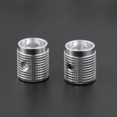 14x16mm 14x16mm potenciometra kloķa vāciņš skaļuma kontroles alumīnija kodētāja multivides skaļruņa rezerves daļas HIFI audio pastiprinātājam