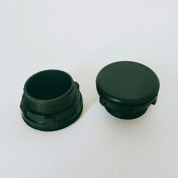 30-милиметрови пластмасови тапи за панел с бутони, капачка на капака на отвора за превключвател, черен/сив