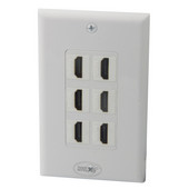 6 X HDMI zidna ploča sa ženskim ženskim konektorom