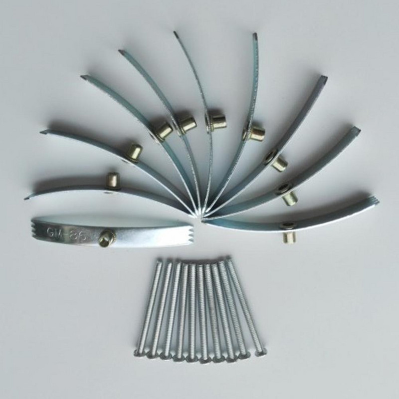 10gab. 86 Tips Dark Box remonta skrūve mangāna tērauds Savienojums Slēdzis Stiprinājums siena Kontaktligzda remonta kaste nomainīt Kasešu kārba veca f Y6J7