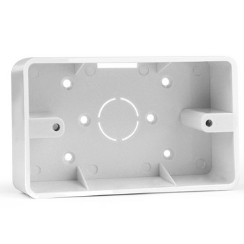 Повърхност на съединителна кутия 118 Тип външна монтажна кутия Превключвателна кутия за стандартен стенен превключвател на САЩ гнездо Тъмна кутия 118 мм * 74 мм * 34 мм