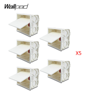 Unutarnja montaža 86*86 mm Kutija za zidnu kutiju za neželjenu žicu sa slijepim poklopcem s praznom pločom Otporan na prašinu za poklopac poklopca utičnice prekidača Otporan na vatru
