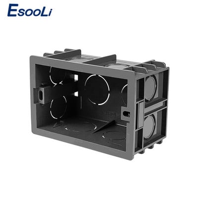 Esooli 102mm*67mm Standard Εσωτερική Κασέτα Πίσω Κασέτα ΗΠΑ για 118mm*72mm Τυπικός επιτοίχιος διακόπτης και υποδοχή USB