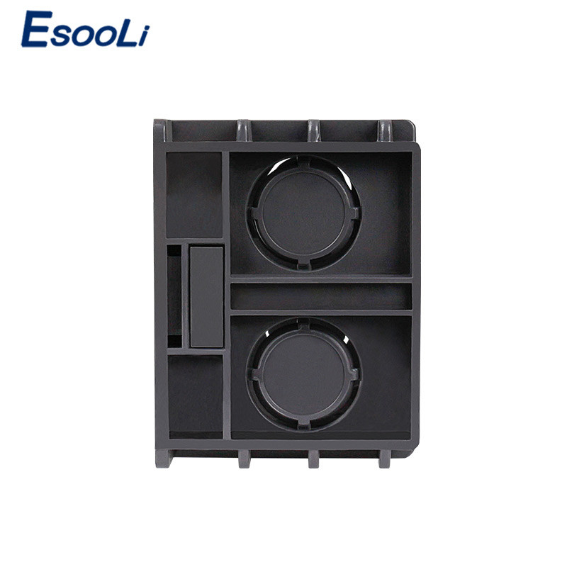 Esooli 102mm*67mm američka standardna unutarnja montažna kutija stražnja kazeta za 118mm*72mm standardni zidni prekidač i USB utičnicu