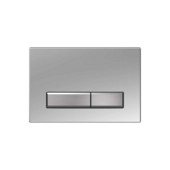 Viesnīcas vannas istabas tualetes ūdens tvertne plastmasas plāksne ar dubultu skalošanas pogu paneli slēptai cisternai