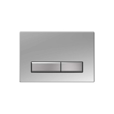 Viesnīcas vannas istabas tualetes ūdens tvertne plastmasas plāksne ar dubultu skalošanas pogu paneli slēptai cisternai