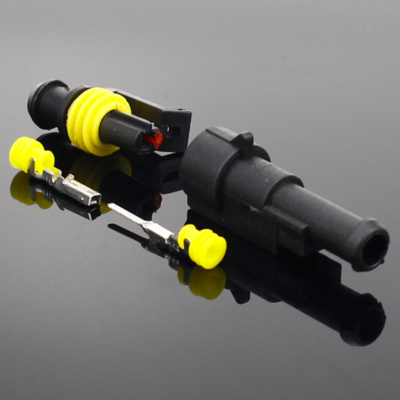 2-5 kompleta 2 pina 1/2/3/4/5/6 pinova Way AMP Super seal Vodootporni konektor električne žice Utikač za automobilski vodootporni konektor