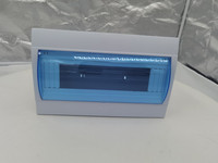 Tvornica u Kini 12 načina MCB Plastična električna razvodna kutija Plastična kutija s prekidačima Unutarnja kutija za ugradnju u ravninu za prekidač--HPK