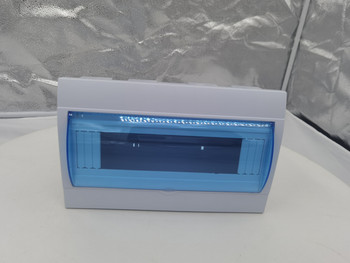 Китайска фабрика 12 начина MCB Пластмасова електрическа разпределителна кутия Пластмасова кутия за прекъсвач Вътрешна кутия за вграден монтаж за превключвател--HPK