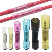 Kuumakahanevad põkkjuhtme konnektorid, veekindlad isoleeritud autojuhtmed, kaabli pressklemmid AWG 26-10 0,3-6,0 mm2