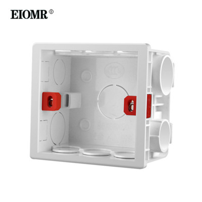 EIOMR montažna kutija Kazetna sklopka Utičnica Razvodna kutija Tip 86 Bijela skrivena unutarnja montažna kutija Stražnja kutija za ožičenje za EU UK