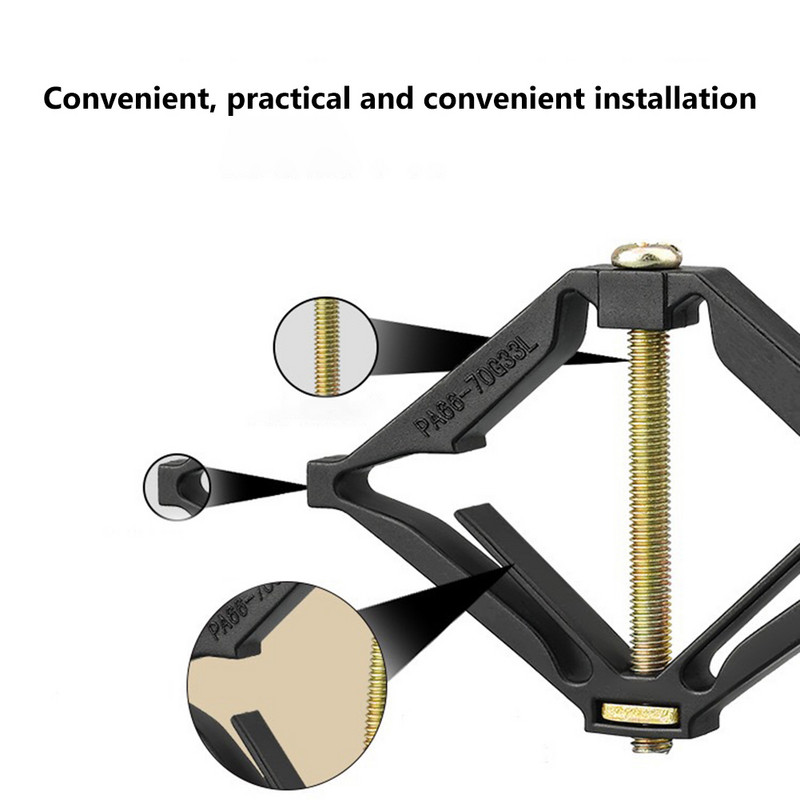 10gab 86 mm tumšās kastes remonta skrūves slēdzis Vecā ligzdas kārbas nomaiņa Fiksētas sienas remonta kārbas atbalsta stieņa elektriķa piederumi