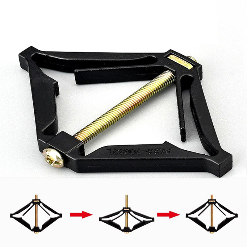 10gab 86 mm tumšās kastes remonta skrūves slēdzis Vecā ligzdas kārbas nomaiņa Fiksētas sienas remonta kārbas atbalsta stieņa elektriķa piederumi