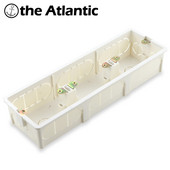 Unutarnja instalacijska kutija Ožičenje Stražnja unutrašnjost Razvodna kutija Razvodna kutija Kaseta Tamna kutija za trostruku utičnicu i prekidač 258mm*86mm