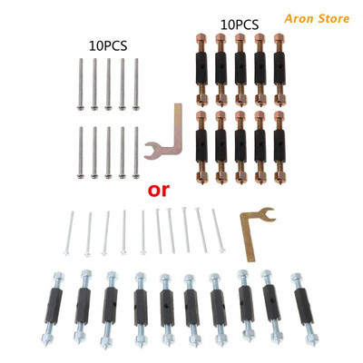 20 pari 86 tipa Zidni prekidač Kazeta Donja kućišta Alati za popravak oštećenja Nosač podesive duljine Izolacija poluge Metalni vijak