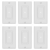 Fleksibilni gumeni zidni umetak s dekorativnom zidnom pločom 1-struka prolazna ploča za niskonaponske kabele