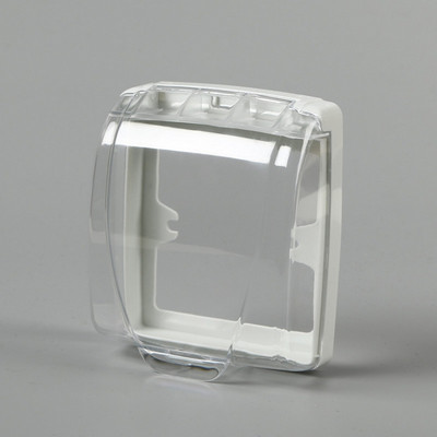 86 tipa sienas kontaktligzda ūdensnecaurlaidīga kastes paneļa panelis Vāka slēdzis Pogas aizsardzība Durvju zvana ligzdas ierīce Mājas labiekārtošana