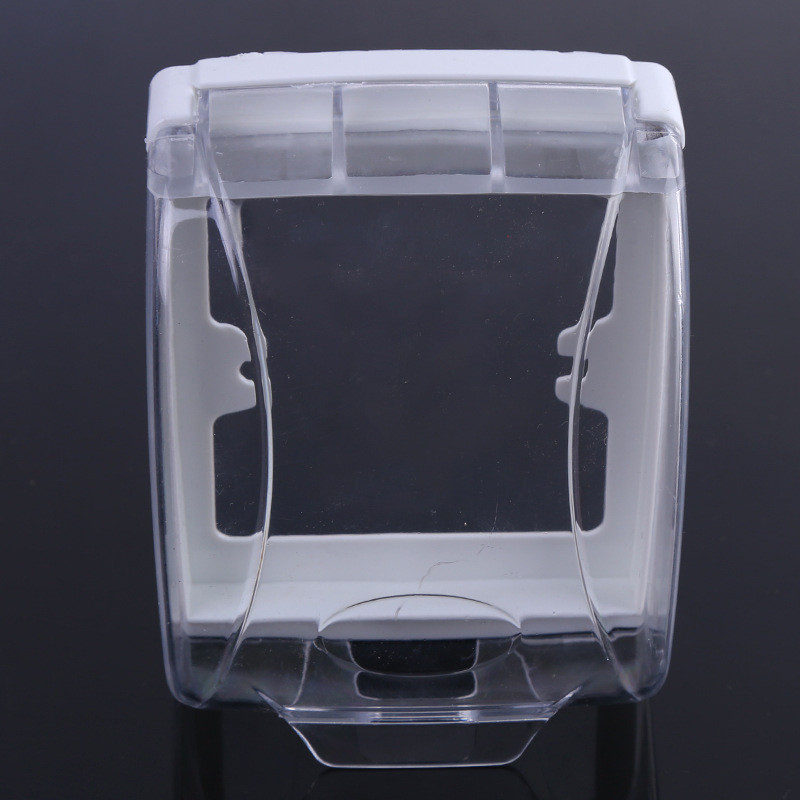 86 tipa sienas kontaktligzda ūdensnecaurlaidīga kastes paneļa panelis Vāka slēdzis Pogas aizsardzība Durvju zvana ligzdas ierīce Mājas labiekārtošana