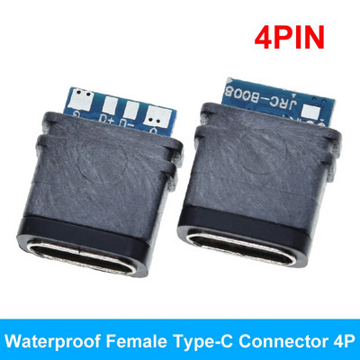 10PCS USB 3.1 Type-C konektor 12 24 pina ženska/muška utičnica utičnica adapter za lemljenje žice i kabela 24 pina podrška PCB ploča