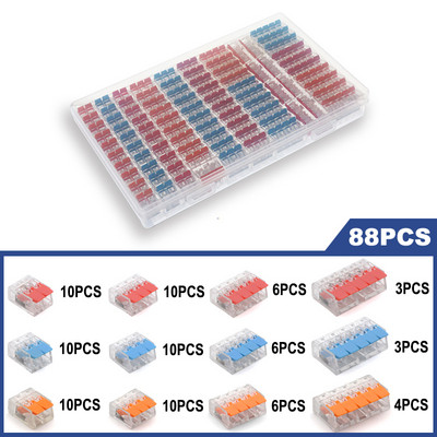 0,4-6,0 mm 30/50/100 komada & SET Mini brzi univerzalni žičani konektor Jednostavno brzo ožičenje Automobilski i terminali za solarnu energiju
