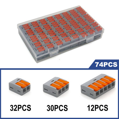 0,4-6,0 mm 30/50/100 komada & SET Mini brzi univerzalni žičani konektor Jednostavno brzo ožičenje Automobilski i terminali za solarnu energiju