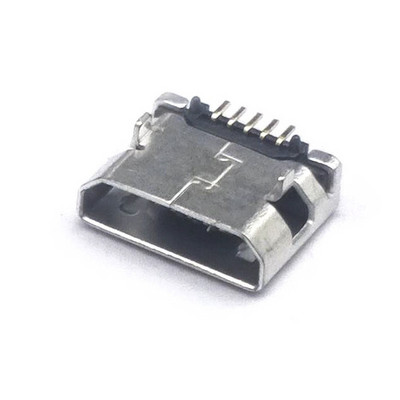 50pcs/lot 5Pin Micro-B SMD Micro USB konektor Ženski priključak Jack Tail Sockect utikač za podatkovni konektor Android telefona