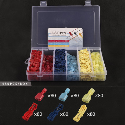 „T-Tap“ elektros laidų jungtys Greitai nusiimantys sujungimo laidų gnybtai Laidų sujungimo čiaupo elektrinis automobilio garso rinkinio įrankis