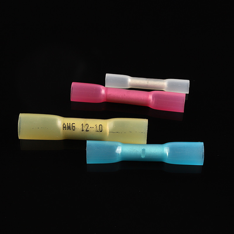 BHT neilona sadures savienojuma universālie spaiļu bloka vadu savienotāja gofrēšanas spailes ūdensnecaurlaidīga izolēta siltuma saraušanās uzmava 16-14AWG