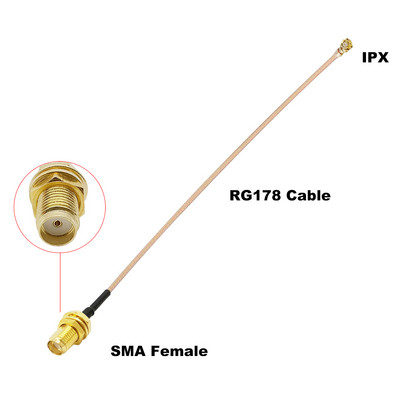 ALLiSHOP sma pigtail Jumper RP SMA ženski na U.FL IPX RG178 1.13 kabelske utičnice jack konektori adapter za Wifi router GPS AP