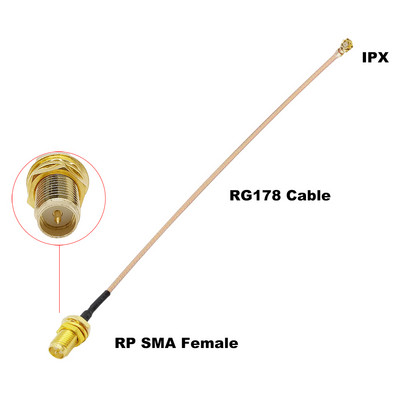 ALLiSHOP sma pigtail Jumper RP SMA ženski na U.FL IPX RG178 1.13 kabelske utičnice jack konektori adapter za Wifi router GPS AP