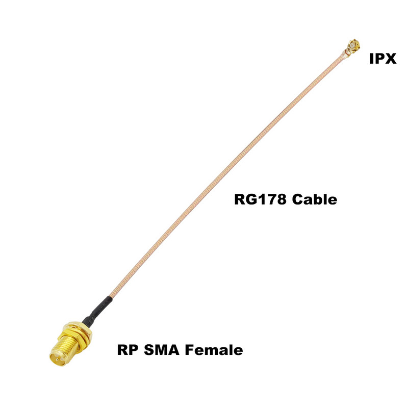 ALLiSHOP sma pigtail Jumper RP SMA ženski na U.FL IPX RG178 1.13 kabelske utičnice jack konektori adapter za Wifi router GPS AP
