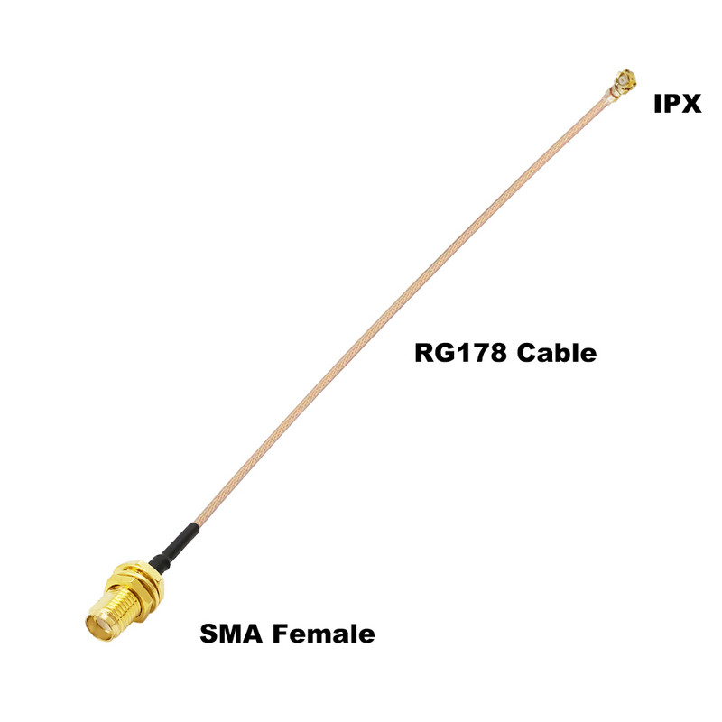 ALLiSHOP sma pigtail Jumper RP SMA ženski na U.FL IPX RG178 1.13 kabelske utičnice jack konektori adapter za Wifi router GPS AP